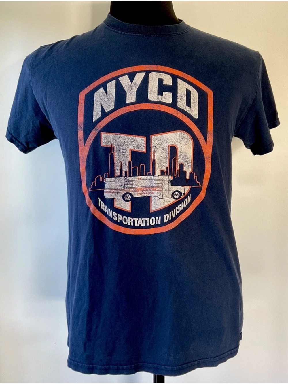 NYCD CORRECTION DEPARTMENT TRANSPORTATION DIVISION T-SHIRT SIZE MEDIUM